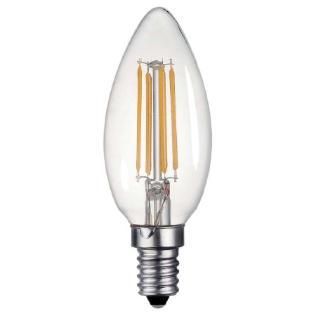 Candle Bulb Clear SES/E14 4W LED Dimmable