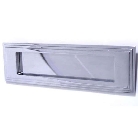 Aston Letter Plate 255mm Polished Chrome