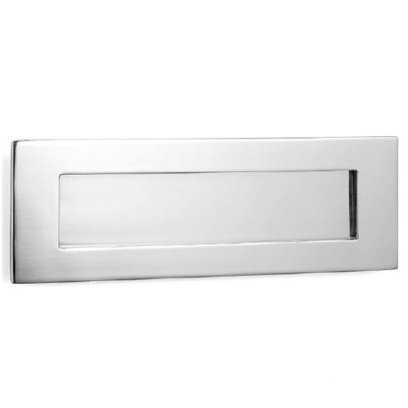 Samuel Heath Letter Plate Satin Chrome 260mm