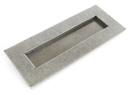 From The Anvil Small Letter Plate Pewter 266mm