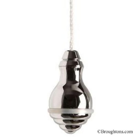 Cord Pull Plumb-bob Chrome