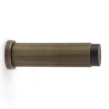 Linear Door Stop Antique Brass