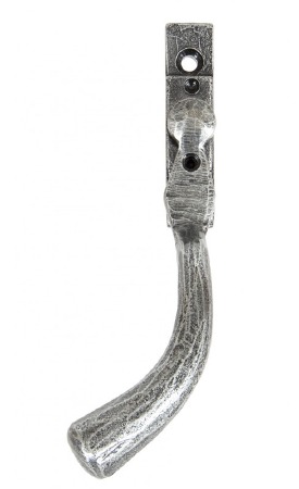 From The Anvil Large Peardrop Espag Window Handle Pewter