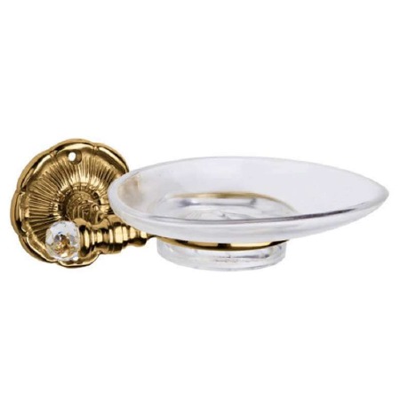 Luce 1886 Soap Dish Polished Brass