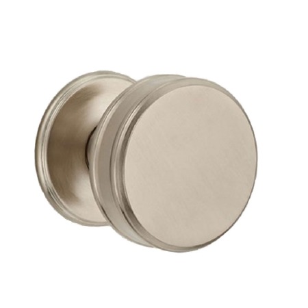 Croft Luxor Motice Door Knob Satin Nickel
