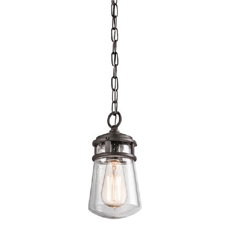 Kichler Lyndon Small Chain Lantern Architectural Bronze