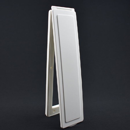 Magnetic Vertical Internal Letter Flap - White