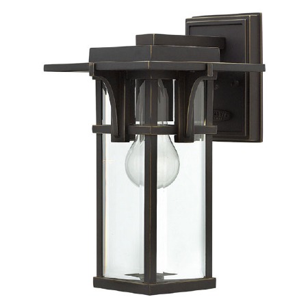 Hinkley Manhattan Small Wall Lantern Oil Rubbed Bronze