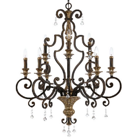 Quoizel Marquette 9 Light Chandelier