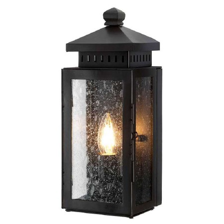 Elstead Matlock Flush Outdoor Wall Light Lantern