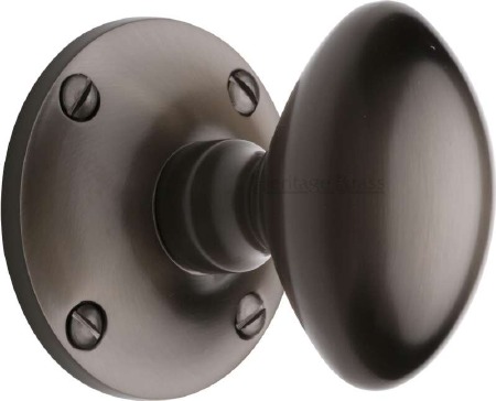 Heritage Mayfair Mortice Knobs MAY960 Matt Bronze