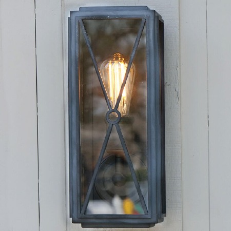 Mayfair Wall Lamp Slim Black