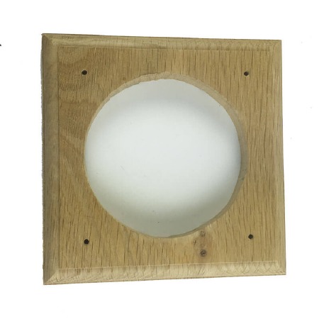 Square Oak Pattress to suit Y1013 Bell Pull