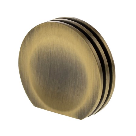 Battersea Linear Finger Pull Antique Brass