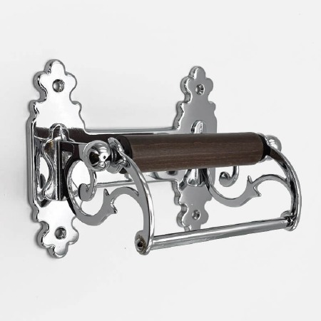 Monza Toilet Roll Holder Polished Chrome