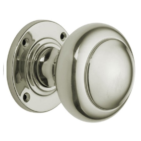 Croft 6344 Mortice Door Knobs Polished Nickel