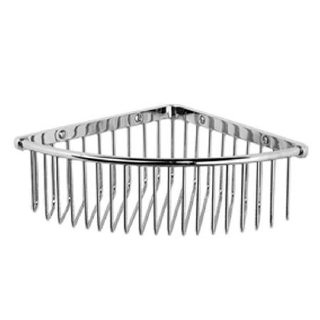 Samuel Heath N151-XL Deep Corner Shower Basket Polished Chrome
