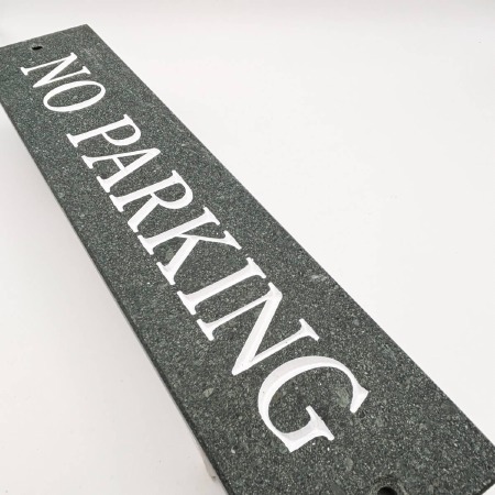 Cumbrian Slate Sign NO PARKING