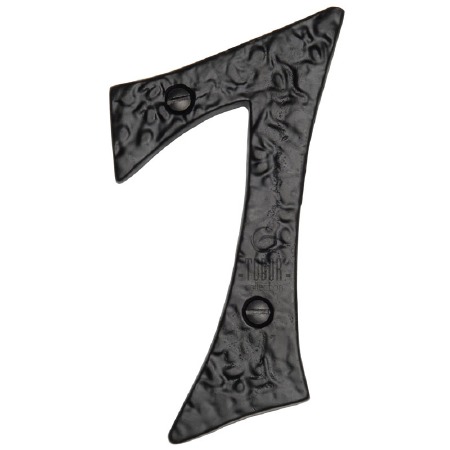 Heritage Tudor Numeral 4" TC355 07 Black Ironwork