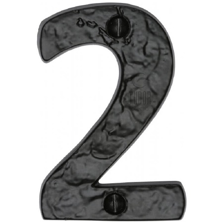 Heritage Tudor Numeral 3" TC356 02 Black Ironwork