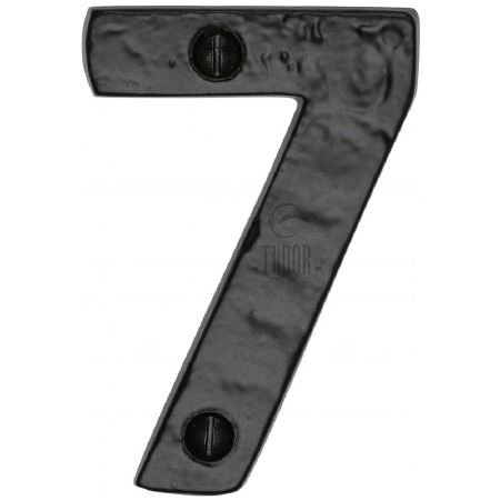 Heritage Tudor Numeral 3" TC356 07 Black Ironwork