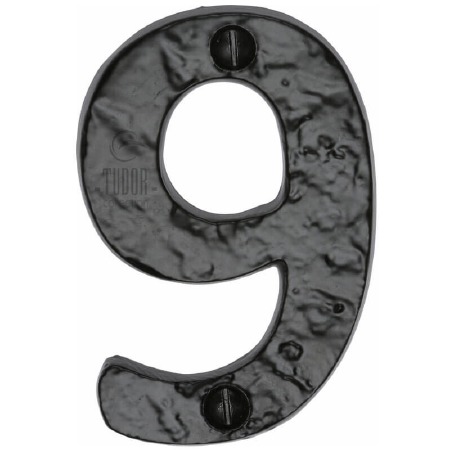 Heritage Tudor Numeral 3" TC356 09 Black Ironwork
