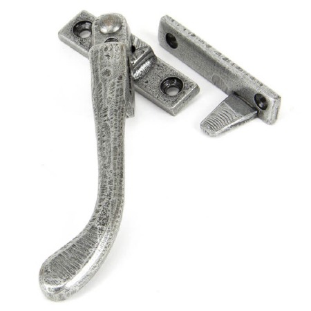 From The Anvil Night Vent Locking Window Fastener LH Pewter