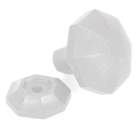 From The Anvil Octagonal Cabinet Knob Black Small