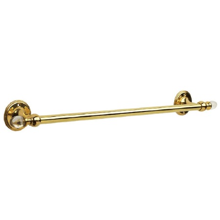 Olive Towel Rail 70cm Polished Brass
