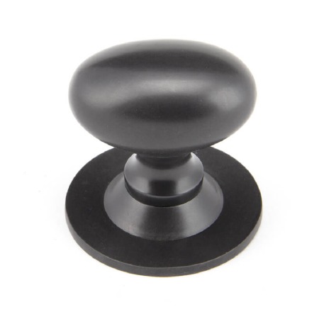 From The Anvil Oval Cabinet Knob Aged Bronze Large