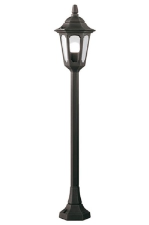 Elstead Parish Mini Pillar Lantern Light Black