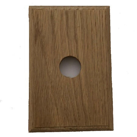 Rectangular Oak Pattress 150mm x 100mm