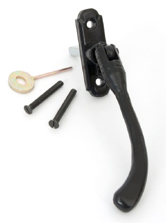 From The Anvil Peardrop Espagnolette Window Handle Black