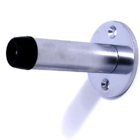 Pedestal Door Stop 2.5" Satin Chrome
