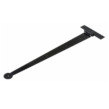 Stonebridge Penny End Tee Hinges 18" Armor Coat Flat Black