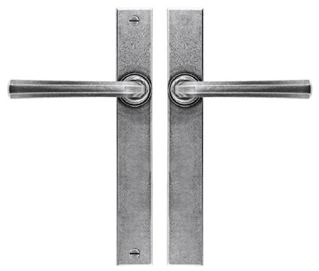 Finesse Tunstall Multipoint Passage Door Handles  FDMP26 Solid Pewter