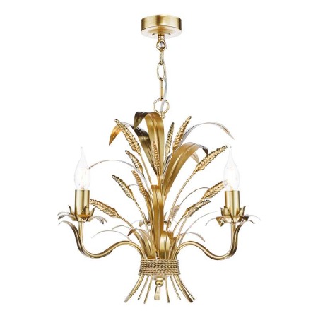 Phaedra 3 Light Pendant Gold
