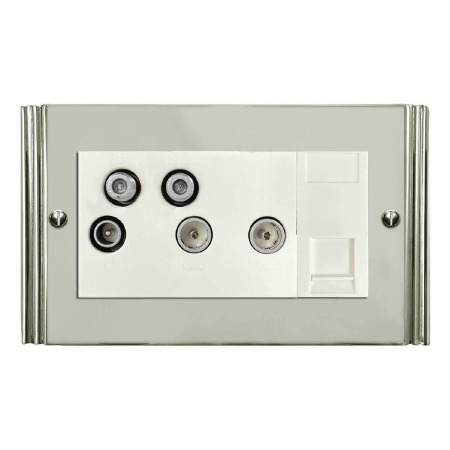 Plaza Sky+ Socket Polished Nickel