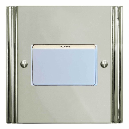 Plaza Triple Pole Fan Isolator Polished Nickel