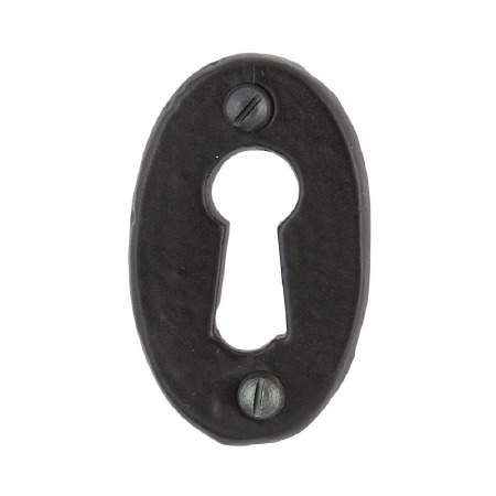 From The Anvil Oval Escutcheon Black