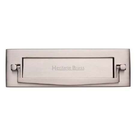Heritage Postal Knocker V830 Satin Nickel
