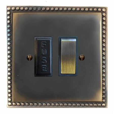Regency Switched Fused Spur Dark Antique Relief