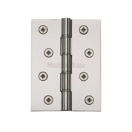 Heritage Hinge PR88-410 4" x 3" Polished Nickel