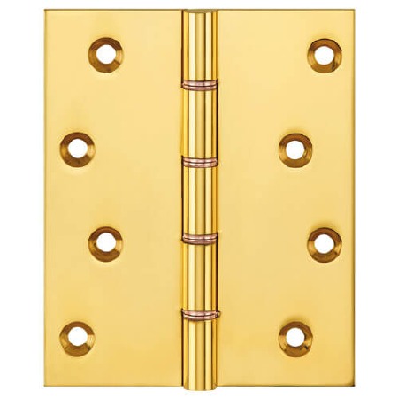 Projection Hinges P1275 127x100mm Polished Brass Unlacquered ...