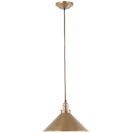 Elstead Provence Ceiling Pendant Light Aged Brass - Broughtons Lighting ...