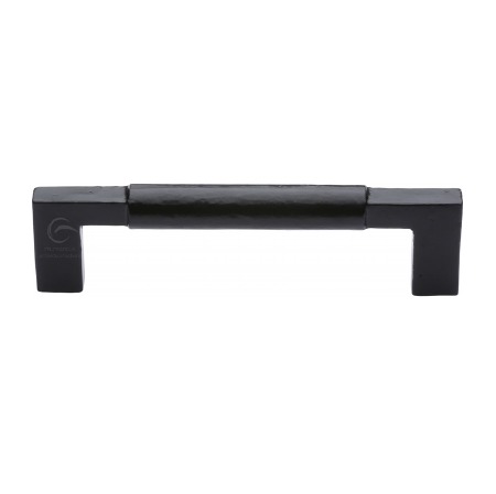 Heritage Pull Handle FB346 227mm Small Black Iron Rustic