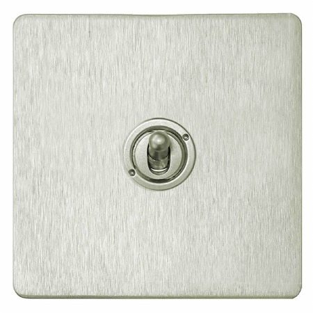 Victorian Dolly Switch 1 Gang Satin Nickel