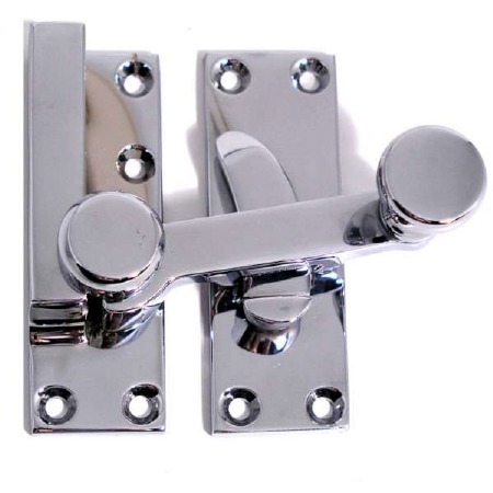 Aston Quadrant Sash Fastener Polished Chrome