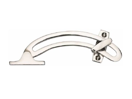 Heritage Quadrant Stay V1118 Polished Nickel