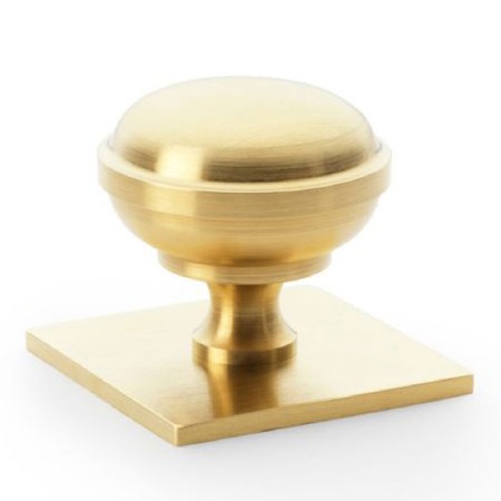 Quantock Cupboard Knob 38mm Satin Brass PVD